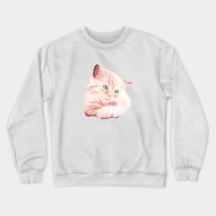 Dotted kitty Crewneck Sweatshirt